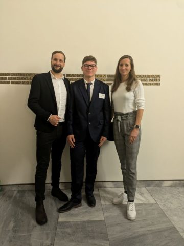 Auszeichnung für Schülersprecher Lukas Rabb bei der „Talent im Land“-Veranstaltung